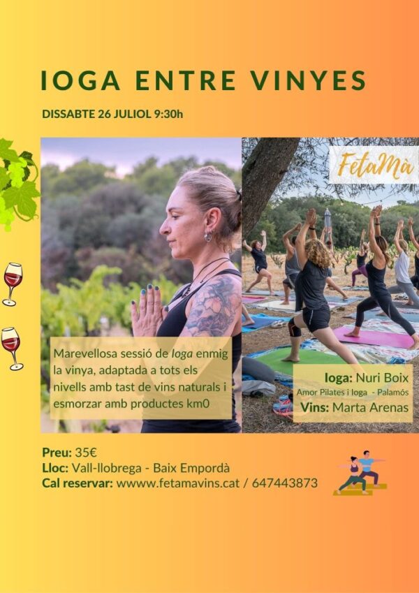 IOGA entre VINYES - Nuri Boix  26/07/25