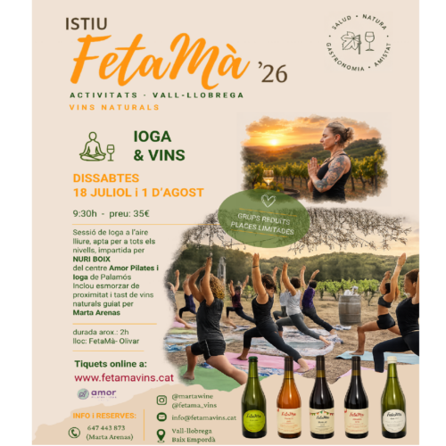 IOGA i VINS · 18 juliol